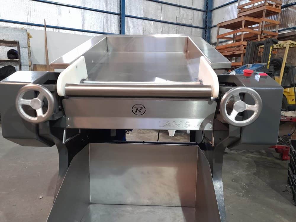 Rodillos de 600 mm en la Laminadora de pie 600 mm - 614R volantes reguladores espesor