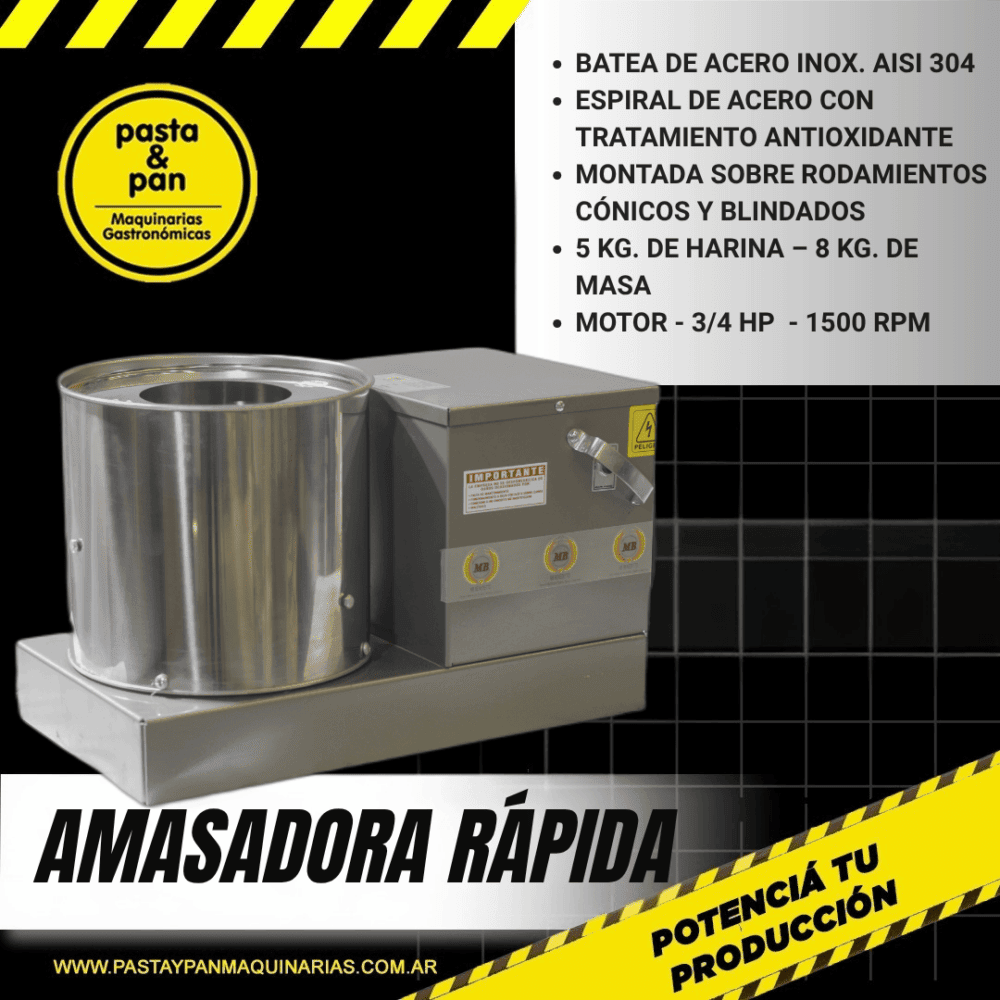 Amasadora Rapida 5 kg Amasadora Rapida 5 kg