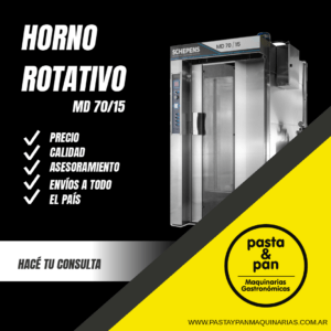 Horno Rotativo MD 70 / 15