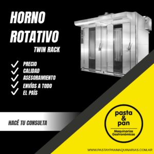 Horno Rotativo Twin Rack