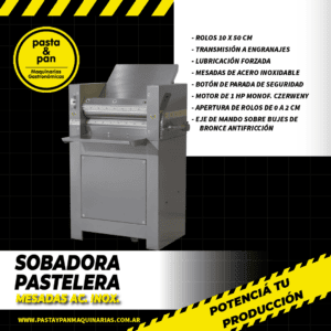 Sobadora Pastelera 10 x 50 cm